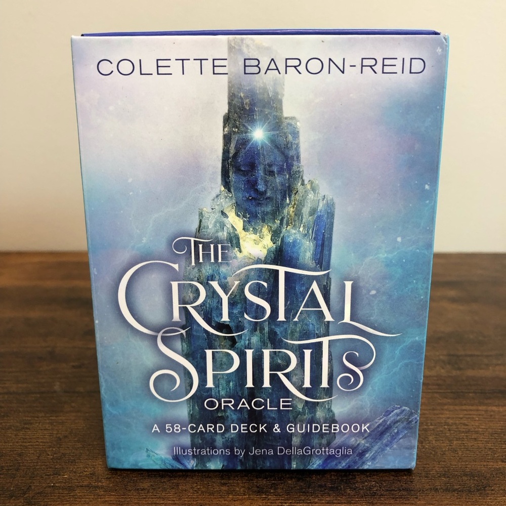 The Crystal Spirits Oracle 58-Card Deck & Guidebook by Baron-Reid Colette